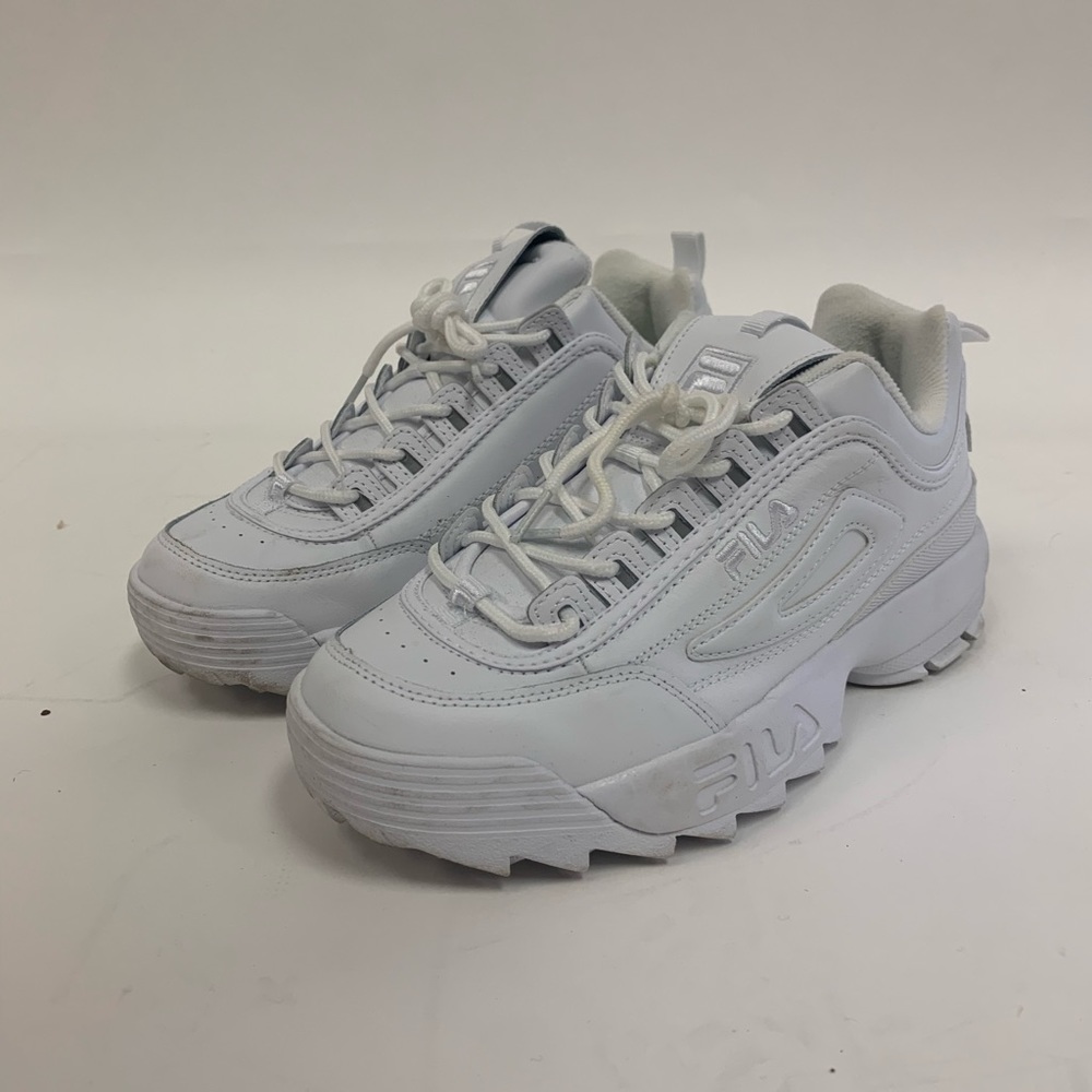 FILA chunky white dad sneakers